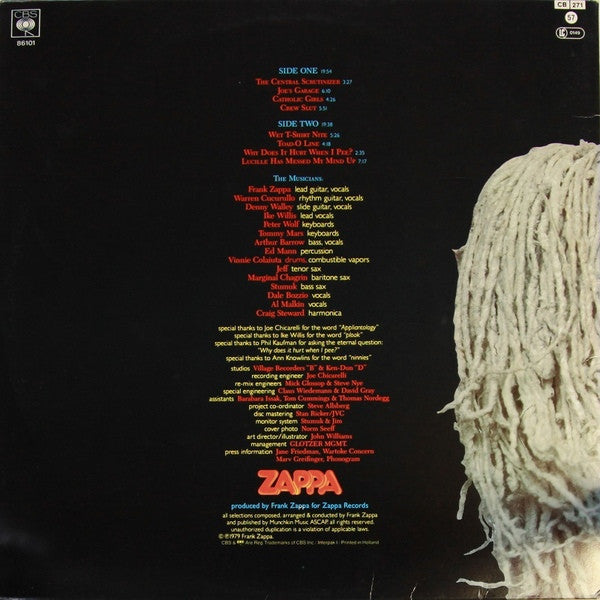 Zappa, Frank - Joe's Garage Act 1