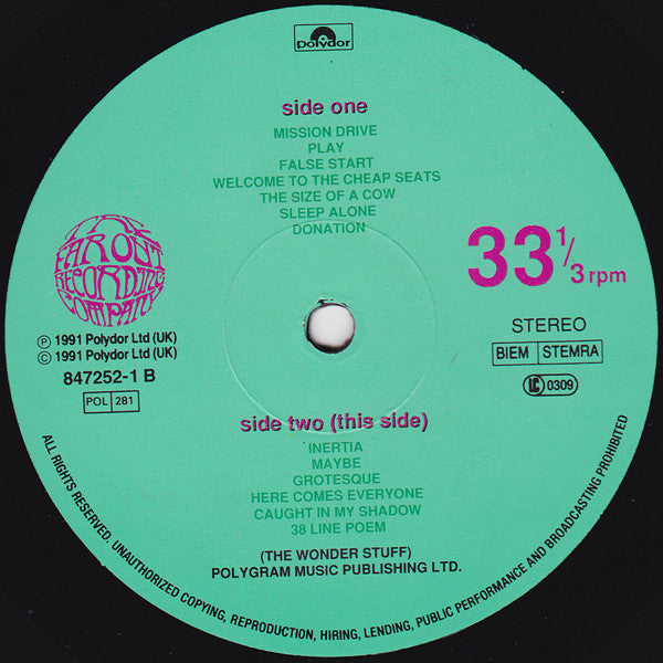 Wonder Stuff – Never Loved Elvis
