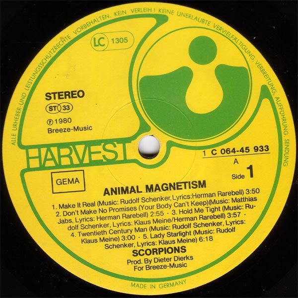 Scorpions - Animal Magnetism
