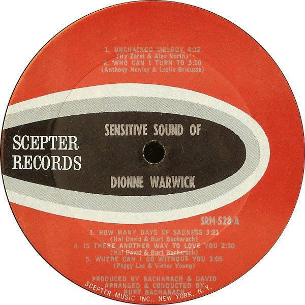 Warwick, Dionne - The Sensitive Sound Of