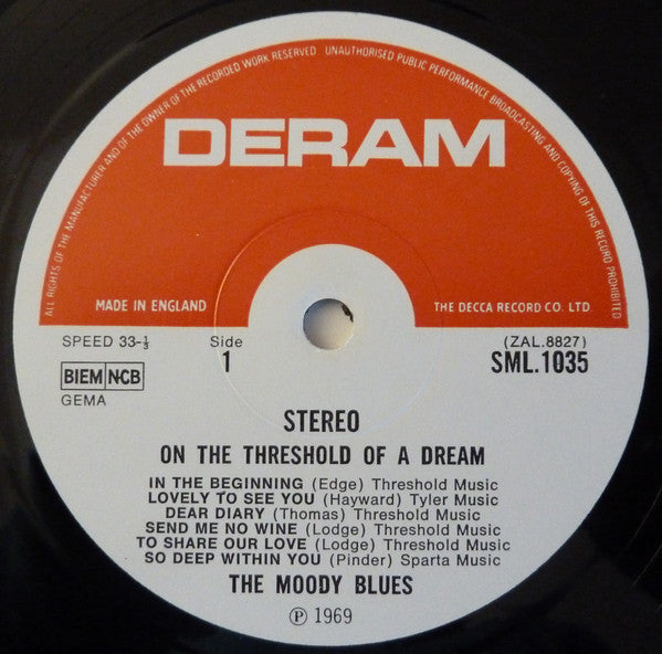 Moody Blues - On The Threshold Of A Dream