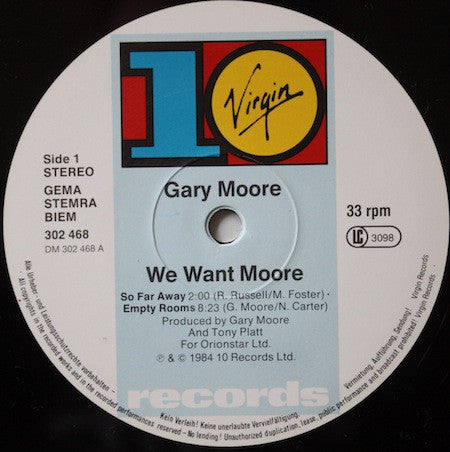 Moore, Gary - We Want Moore!