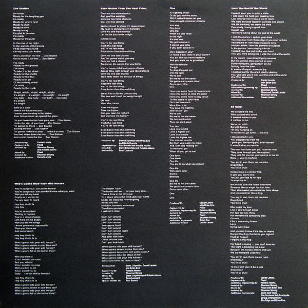 U2 - Achtung Baby