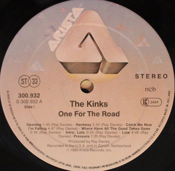Kinks - One For The Road