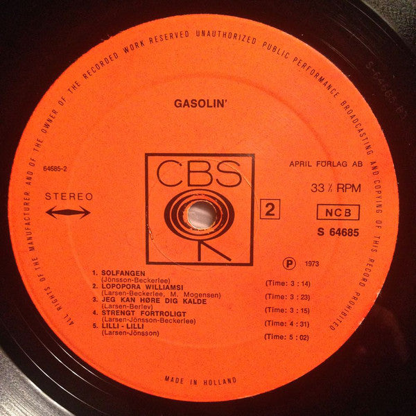 Gasolin' - Gasolin'