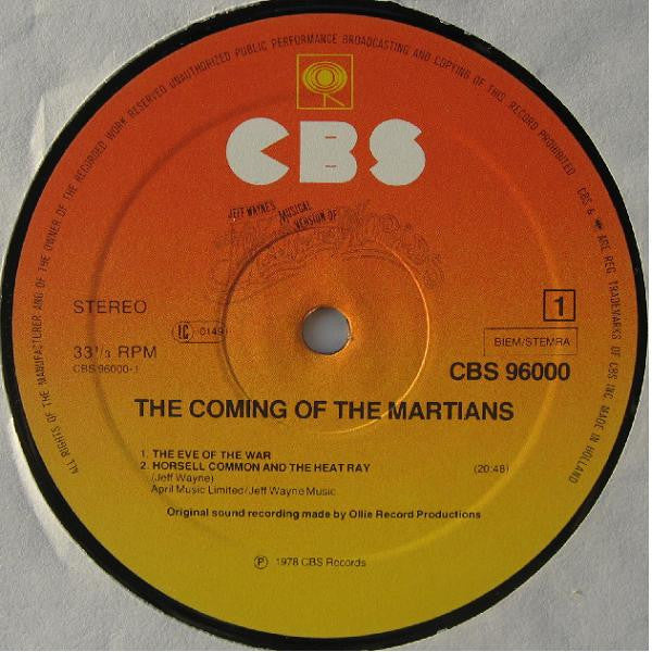 Wayne, Jeff - The War Of The Worlds