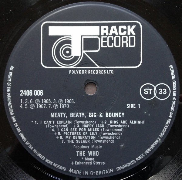 Who - Meaty Beaty Big & Bouncy.