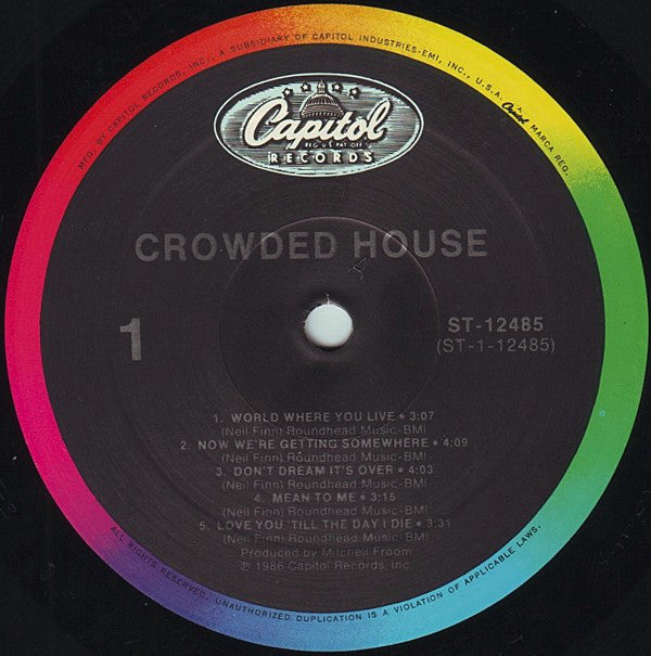 Crowded House - Crowded House