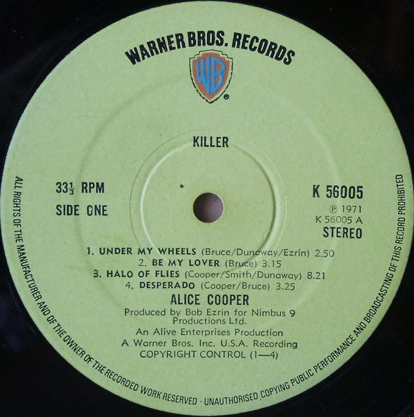 Cooper, Alice - Killer