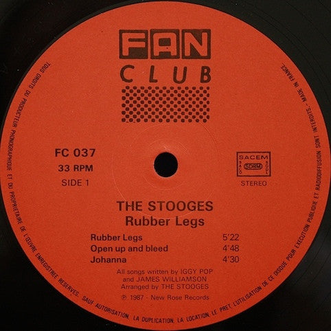 Stooges – Rubber Legs