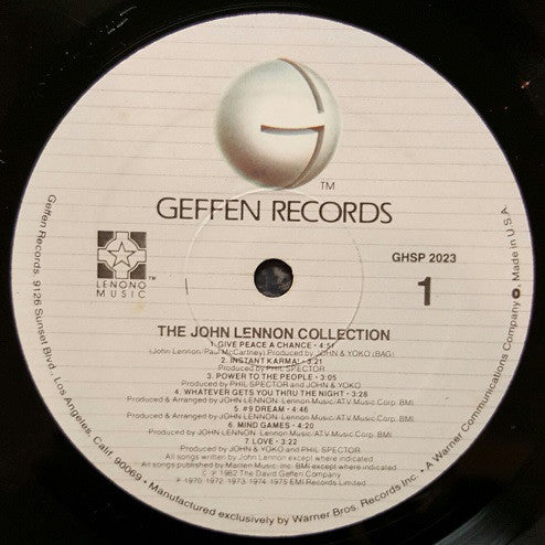 Lennon, John - The John Lennon Collection