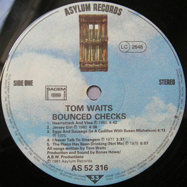 Waits, Tom – Bounced Checks