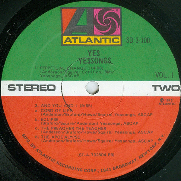 Yes - Yessongs
