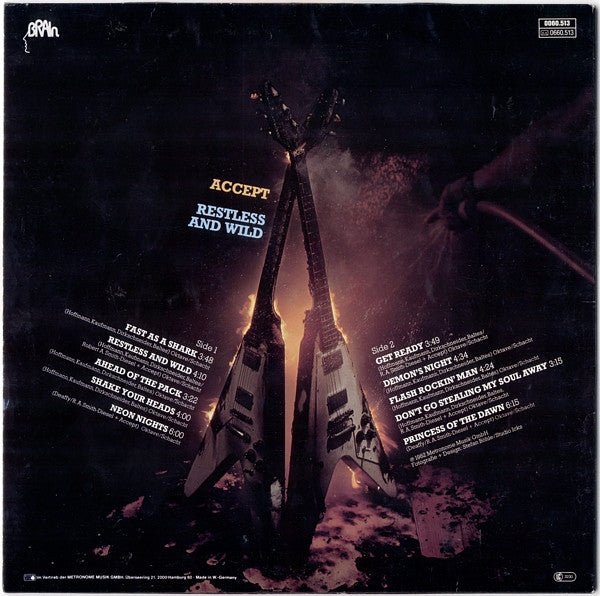 Accept – Restless And Wild - RecordPusher