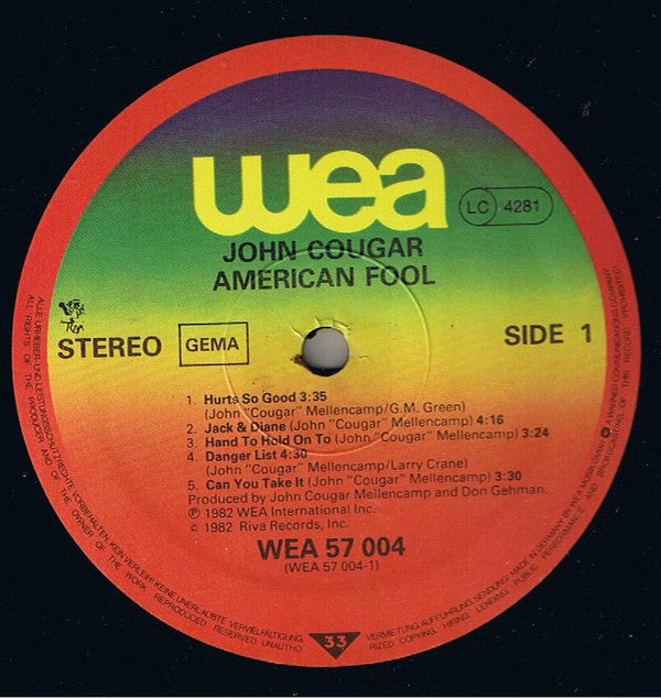 Cougar, John - American Fool