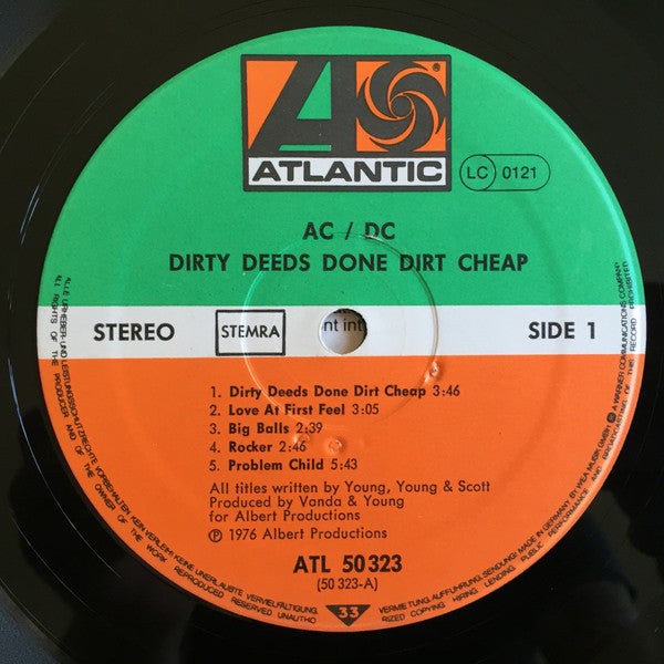 AC/DC - Dirty Deeds Done Dirt Cheap