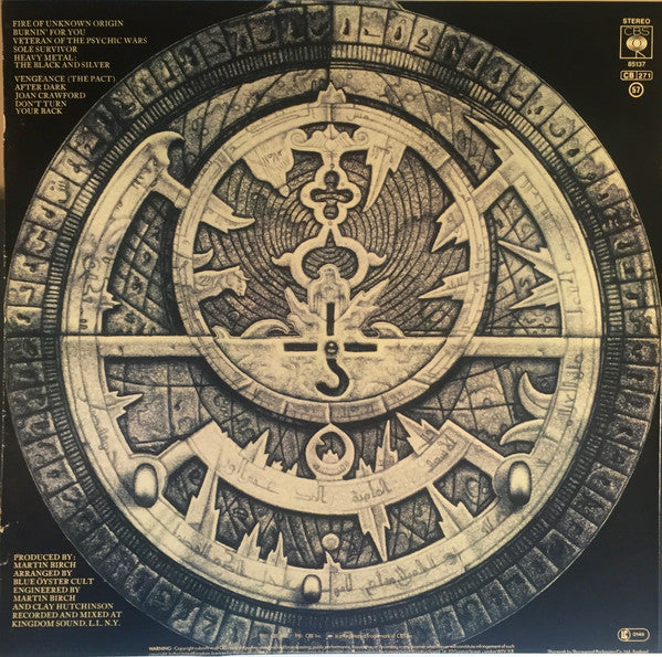 Blue Öyster Cult - Fire Of Unknown Origin