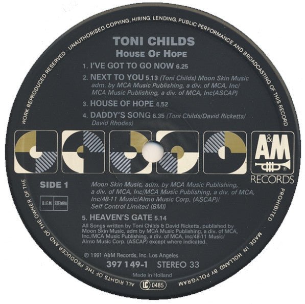 Childs,Toni – House Of Hope