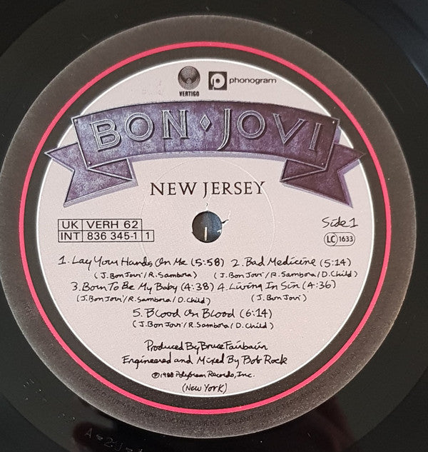 Bon Jovi - New Jersey