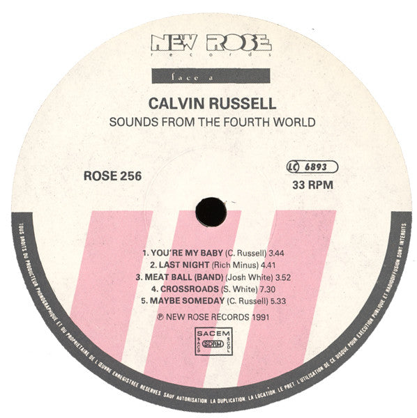 Russell, Calvin - Sounds From The Fourth World