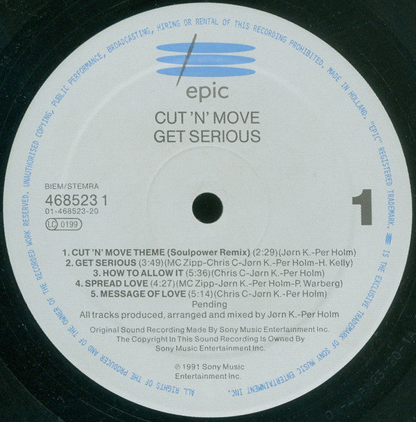 Cut 'N' Move - Get Serious