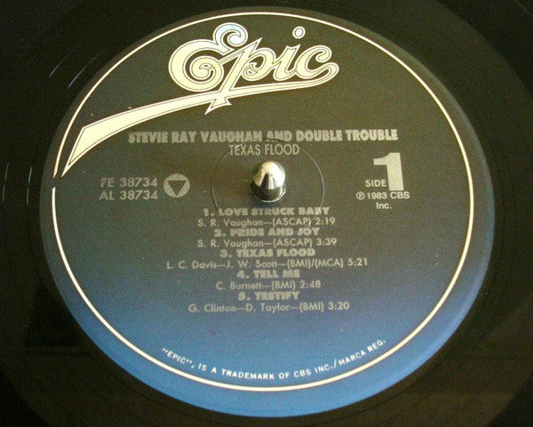 Vaughan, Stevie Ray And Double Trouble - Texas Flood