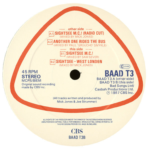 Big Audio Dynamite - Sightsee M.C!