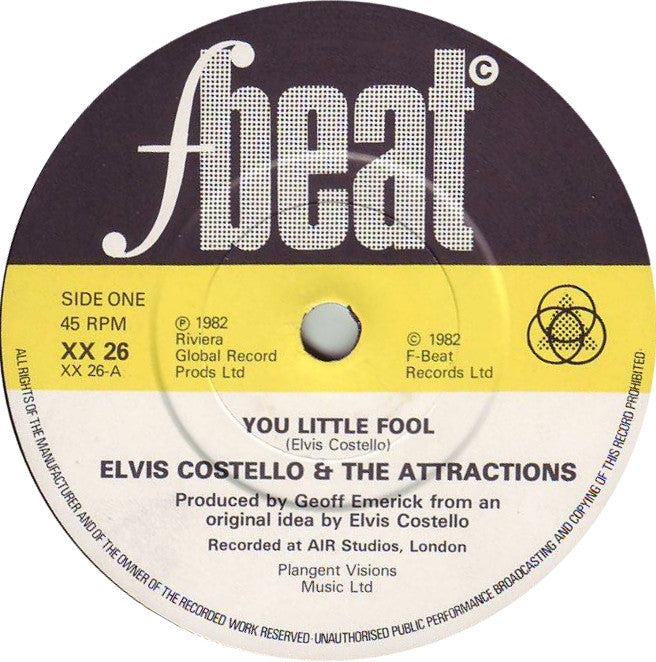 Costello, Elvis & The Attractions - You Little Fool.