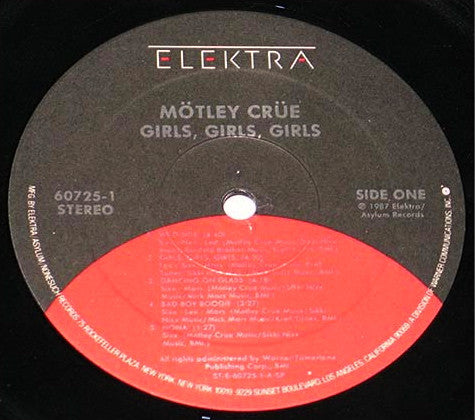Mötley Crüe - Girls, Girls Girls.