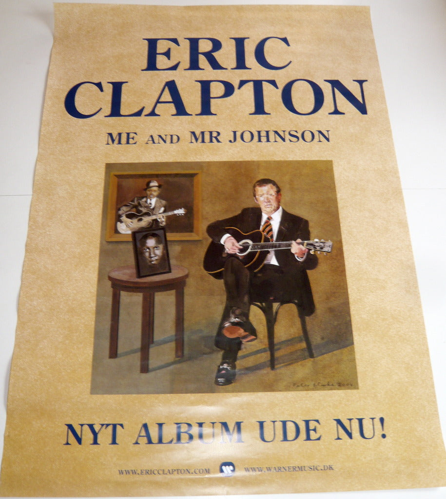 Clapton, Eric - Me And Mr. Johnson - Poster
