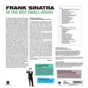 Sinatra, Frank - In The Wee Small Hours