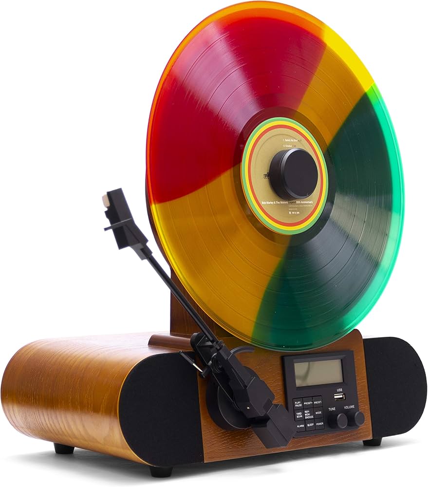Vert At Vertical Record Player