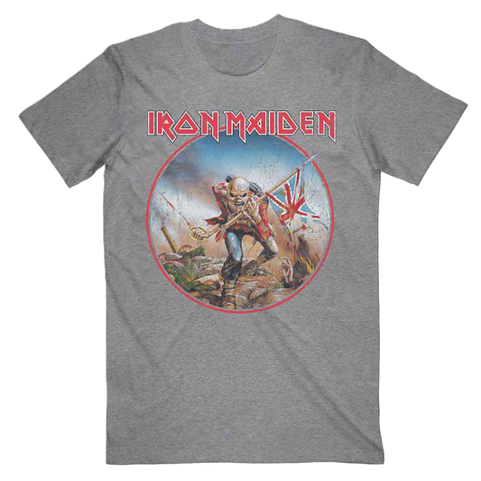 Iron Maiden Trooper Circle - T-Shirt