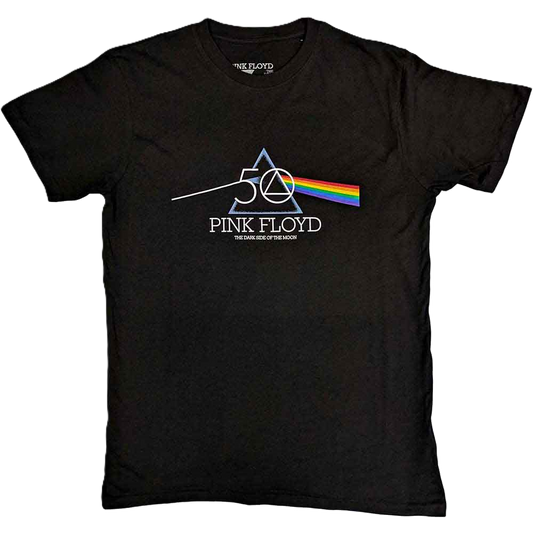 Pink Floyd 50th Prism Logo - T-Shirt
