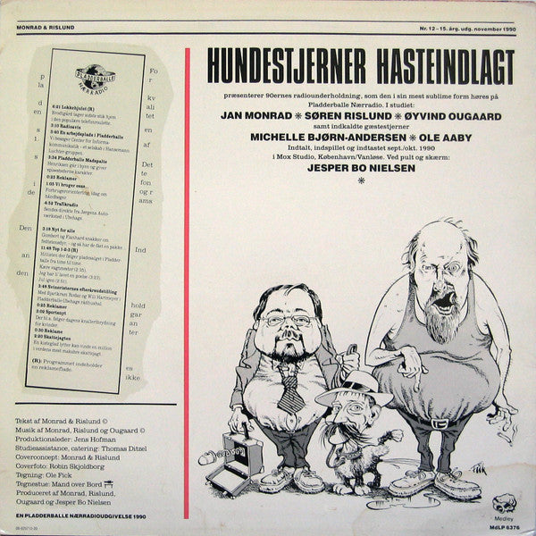 Monrad & Rislund ‎– Hundestjerner Hasteindlagt