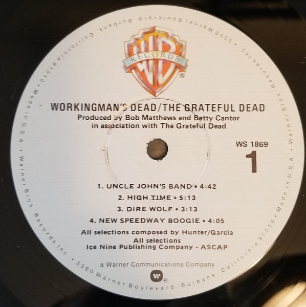 The Grateful Dead - Workingman's Dead
