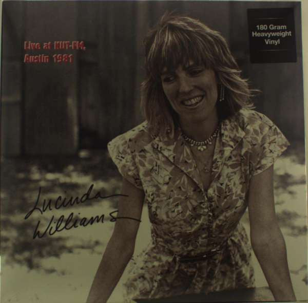 Williams, Lucinda - Live At KUT-FM Austin 1981