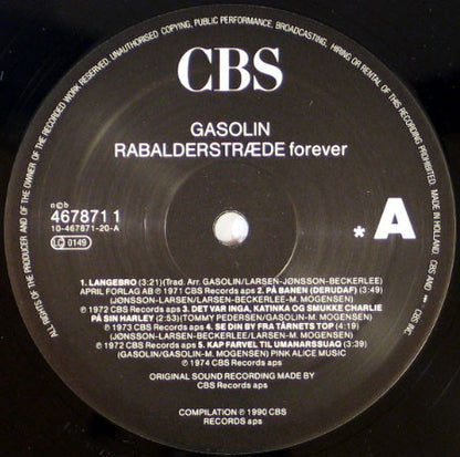 Gasolin' - Rabalderstræde Forever