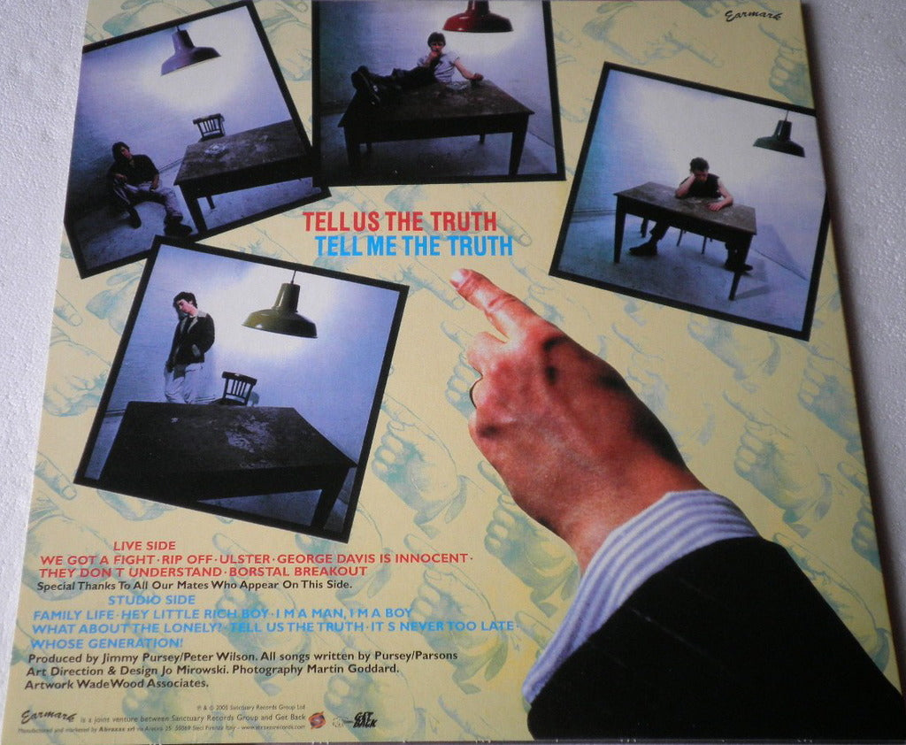 Sham 69 - Tell Us The Truth