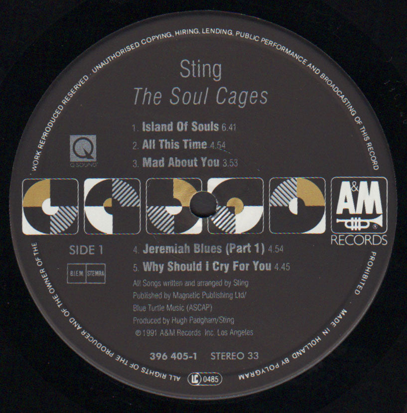 Sting - The Soul Cages