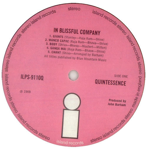 Quintessence - In Blissful Company