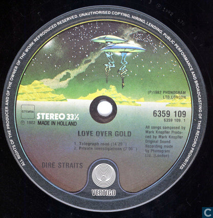 Dire Straits - Love Over Gold