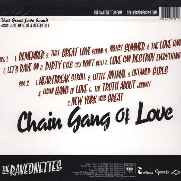 Raveonettes - Chain Gang Of Love