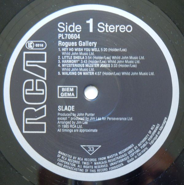 Slade - Rogues Gallery