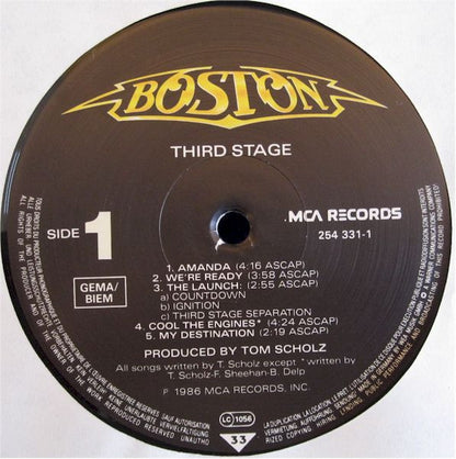 Boston - Third Stage.