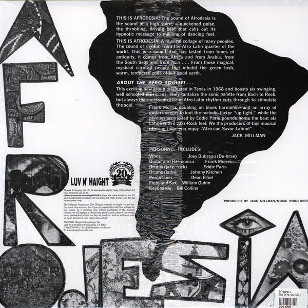 Afro Soul-tet - Afrodesia - RecordPusher  