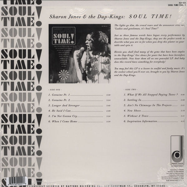 Jones, Sharon & Dap Kings - Soul Time!