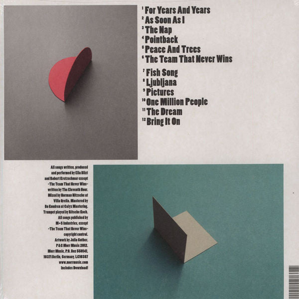 It's A Musical - For Years & Years.


