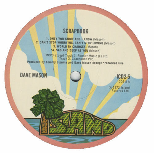 Mason, Dave - Scrap Book.