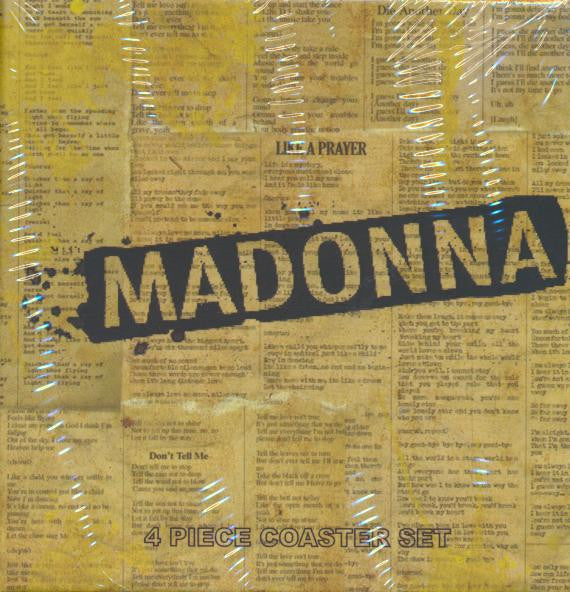 Madonna - Coaster Set.